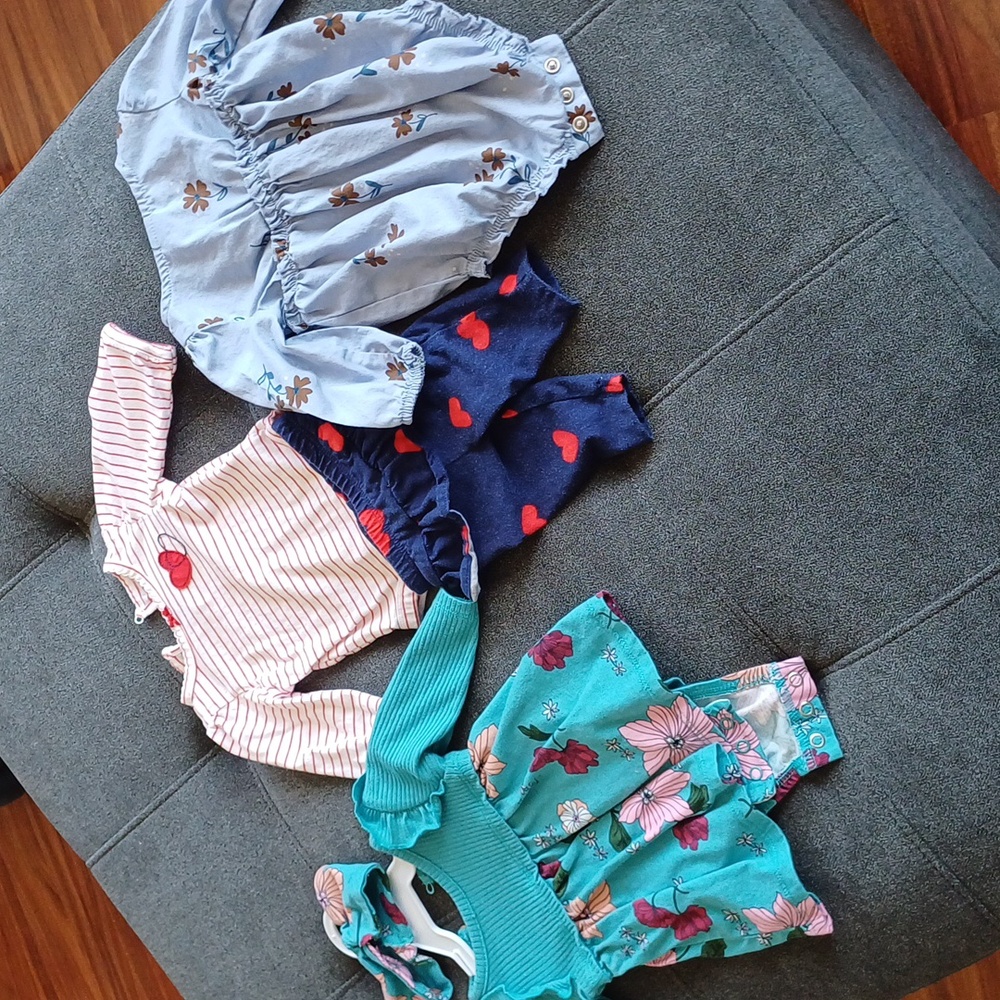 Baby girl 5 pieces ❤️ New born
